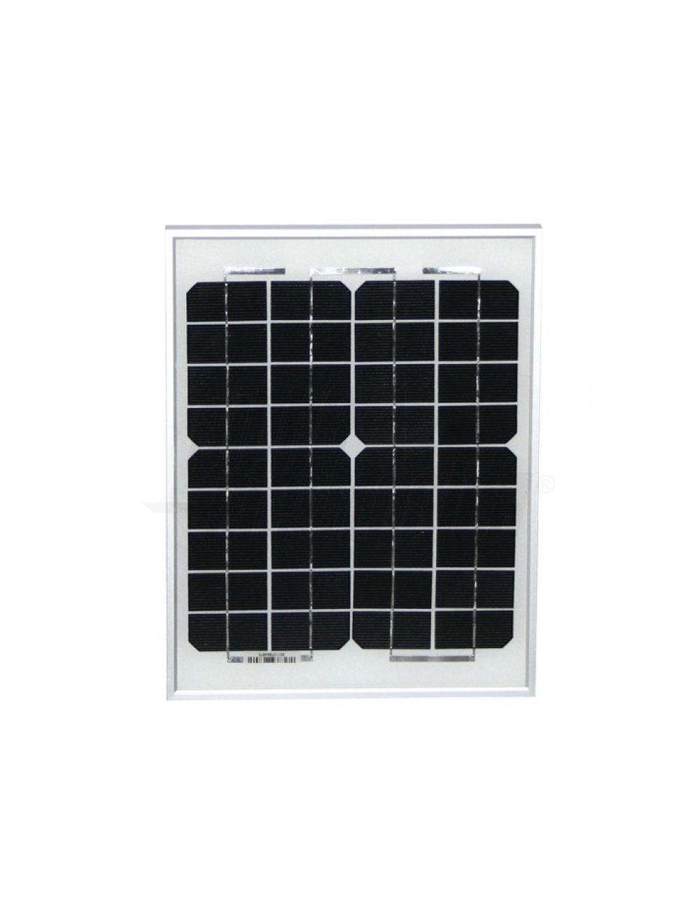 Pannello fotovoltaico Monocristallino MM015-12/1 - 15W - 21,5V -  TuttoBatterie