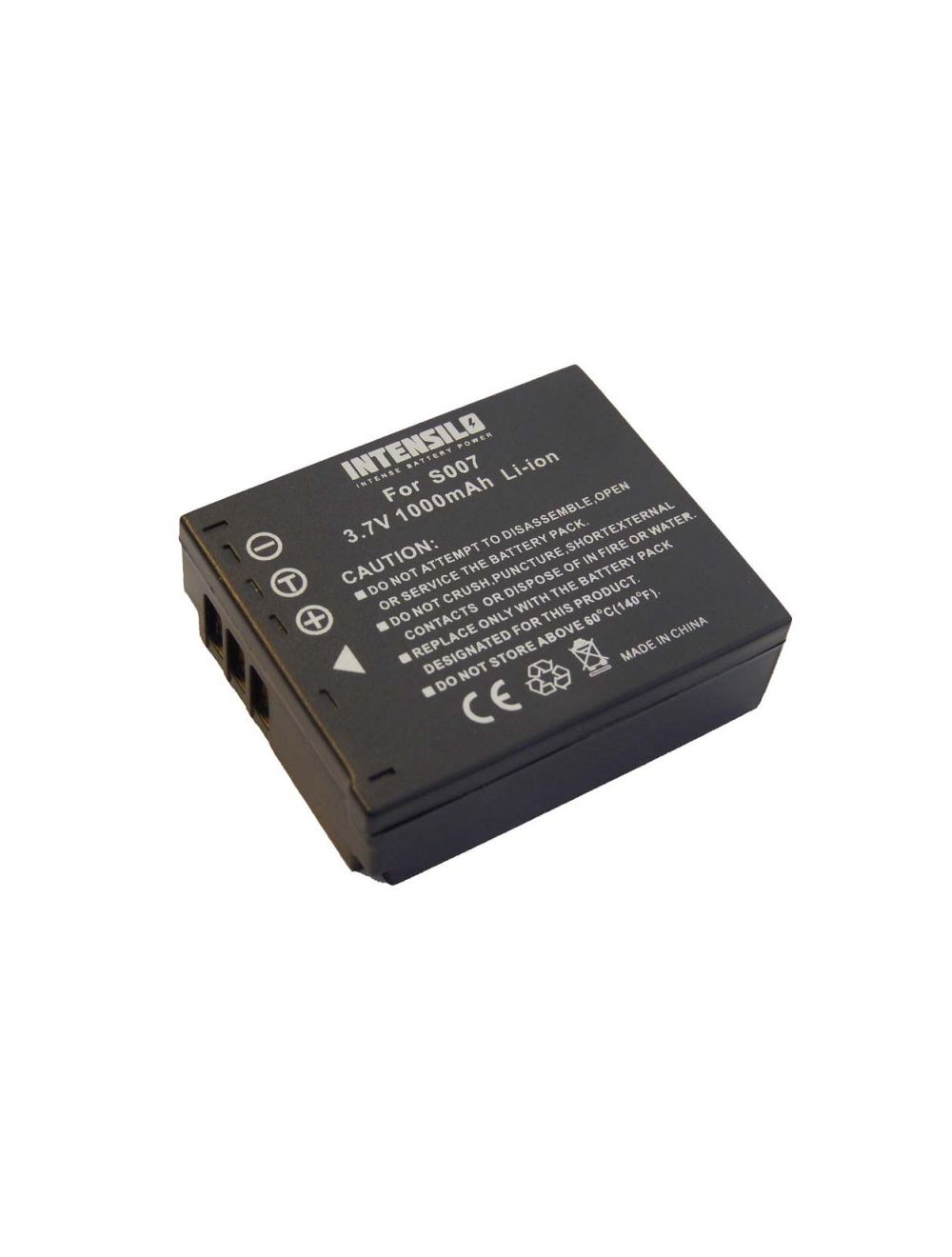 2x Batteria CGA-S007 per Panasonic Lumix DMC-TZ1 TZ2 TZ3 TZ4 TZ5 TZ11