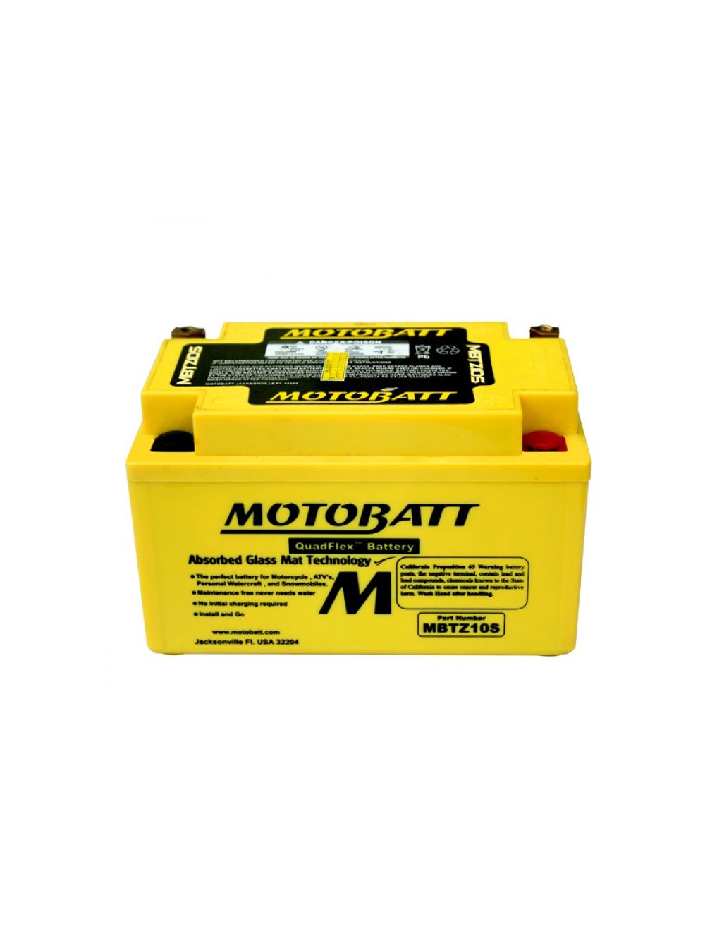 Batterie moto AGM 12V 8AH 