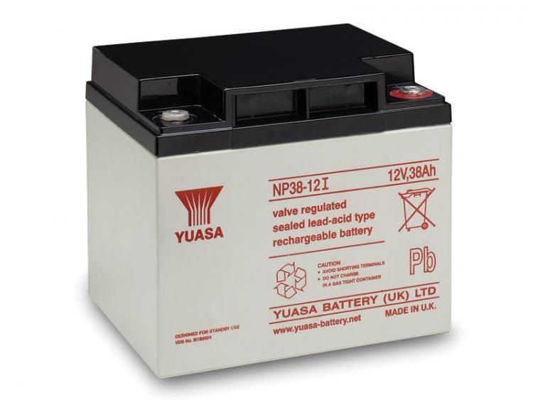 ULTRAMAX NP38-12 - BATTERIA A CICLO PROFONDO 'AGM' DA 12V