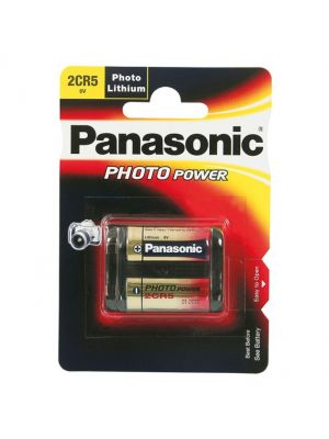 BATTERIA al litio per FOTOGRAFIA 2CR5 Panasonic 6V