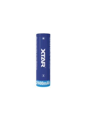 BATTERIA ricaricabile XTAR Li-ion 18650 ARB-L18-2600 3,7V 2600 mAh
