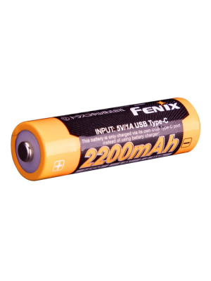 BATTERIA ricaricabile Li-ion FENIX 14500 1,5V 2200 mAh