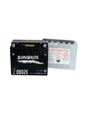 Batteria BONIBROS BB026 12V 20Ah con acido a corredo