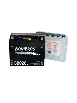 Batteria BONIBROS BB026L 12V 20Ah con acido a corredo